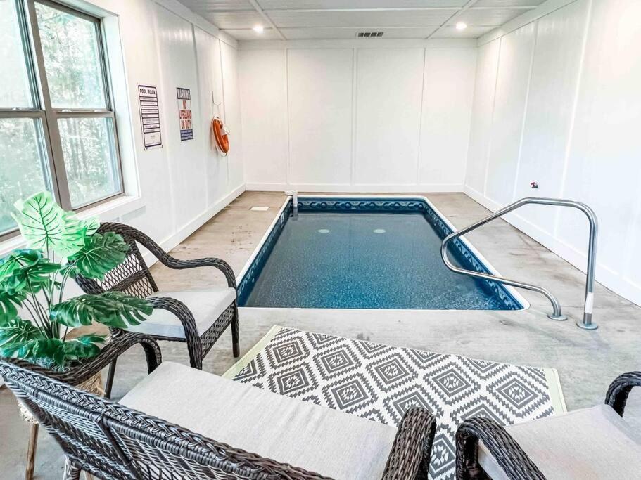 Indoor Heated Pool Hot Tub Cabin Sevierville Bagian luar foto