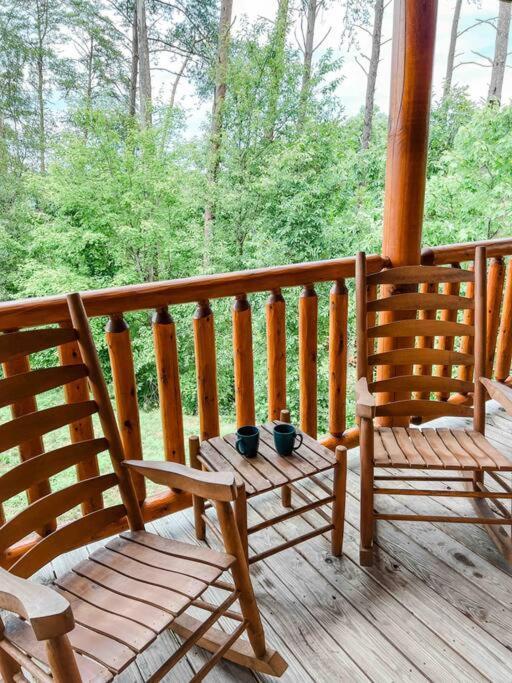 Indoor Heated Pool Hot Tub Cabin Sevierville Bagian luar foto