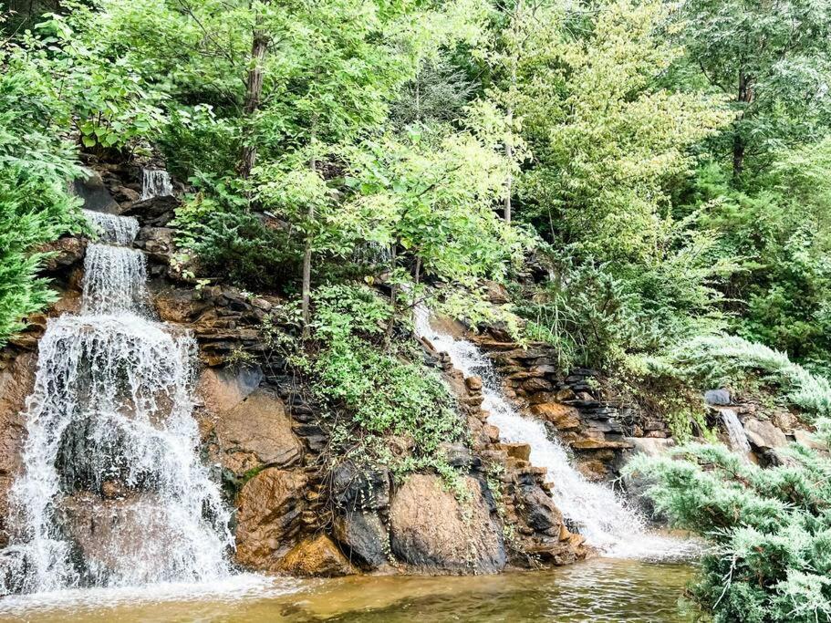 Indoor Heated Pool Hot Tub Cabin Sevierville Bagian luar foto