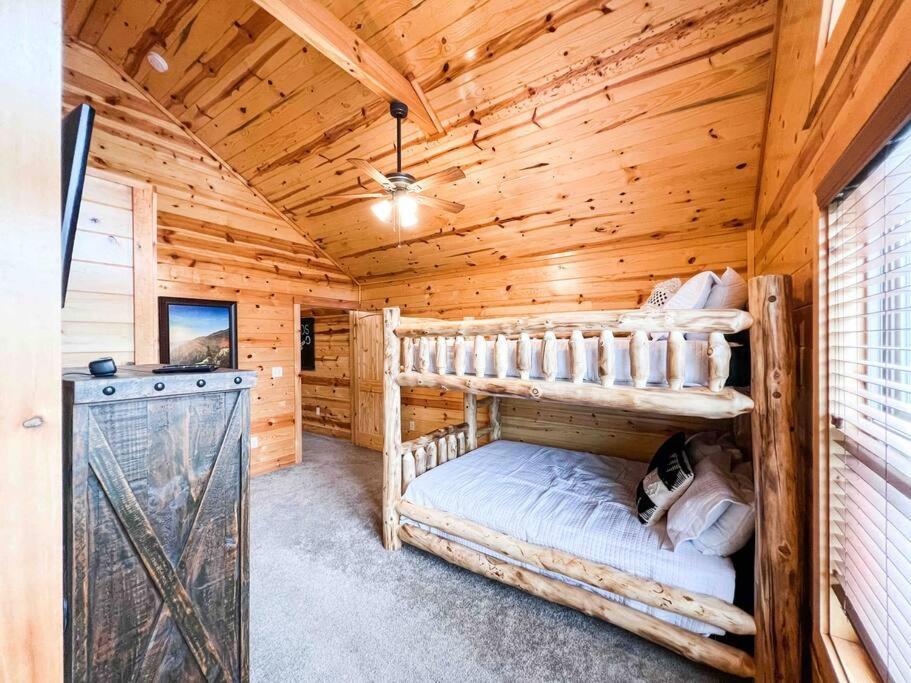 Indoor Heated Pool Hot Tub Cabin Sevierville Bagian luar foto