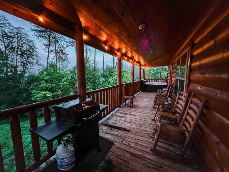 Indoor Heated Pool Hot Tub Cabin Sevierville Bagian luar foto