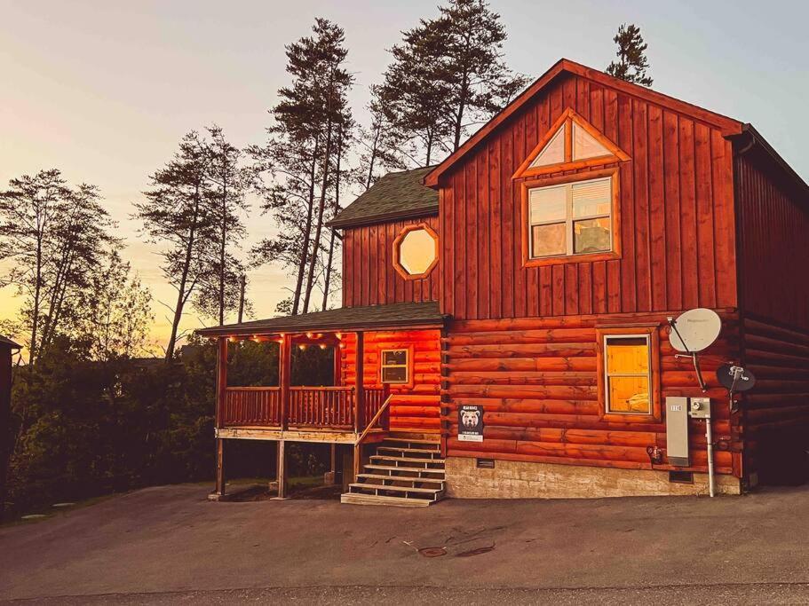 Indoor Heated Pool Hot Tub Cabin Sevierville Bagian luar foto