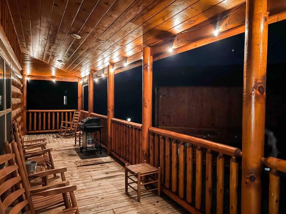 Indoor Heated Pool Hot Tub Cabin Sevierville Bagian luar foto