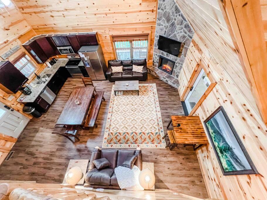 Indoor Heated Pool Hot Tub Cabin Sevierville Bagian luar foto