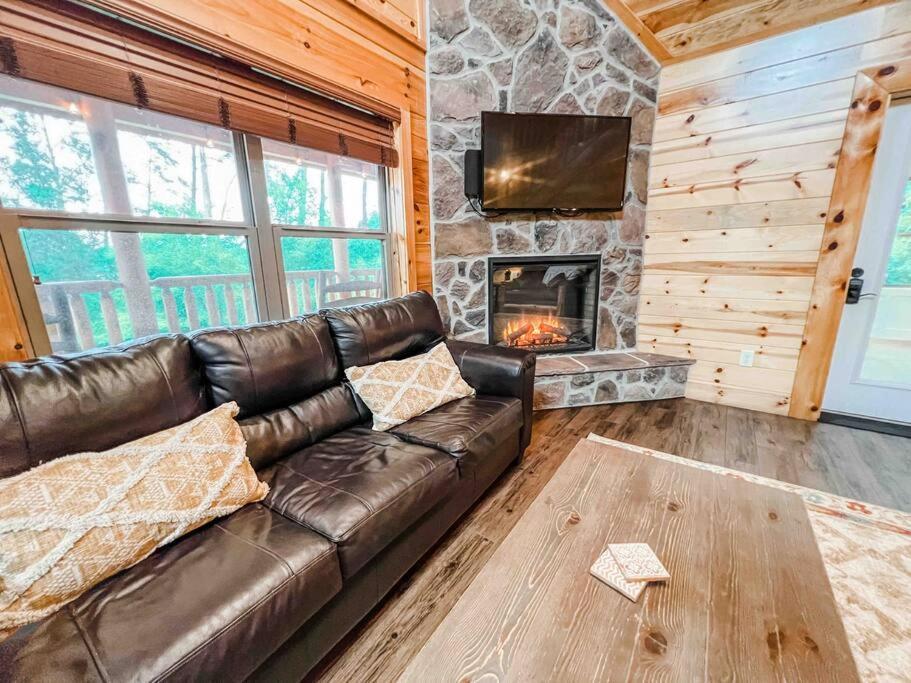 Indoor Heated Pool Hot Tub Cabin Sevierville Bagian luar foto