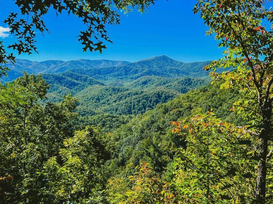 Indoor Heated Pool Hot Tub Cabin Sevierville Bagian luar foto